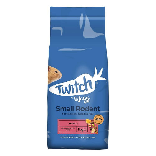 Twitch by Wagg Small Rodent Food 1kg