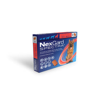Load image into Gallery viewer, Nexgard Spectra Tablets (Afoxolaner/Milbemycin) For Dogs 3 Tablets
