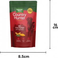 Load image into Gallery viewer, Country Hunter Grass Grazed Beef Dog Pouch Multipack
