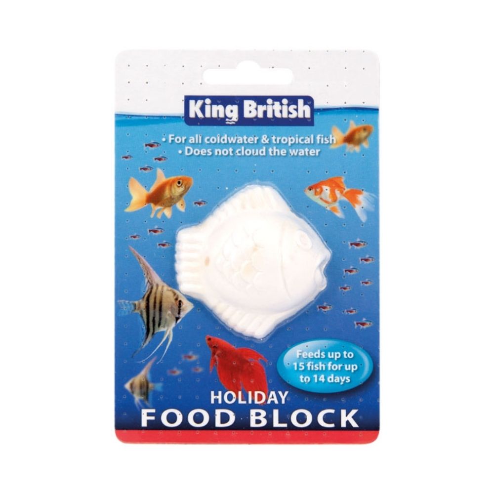 King British Holiday Fish Feeding Food Block