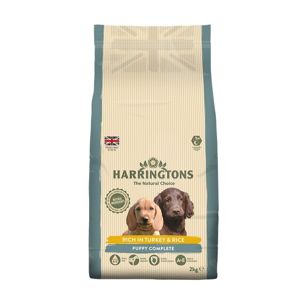 Harringtons Dried Dog Food Turkey and Rice Puppy 10kg
