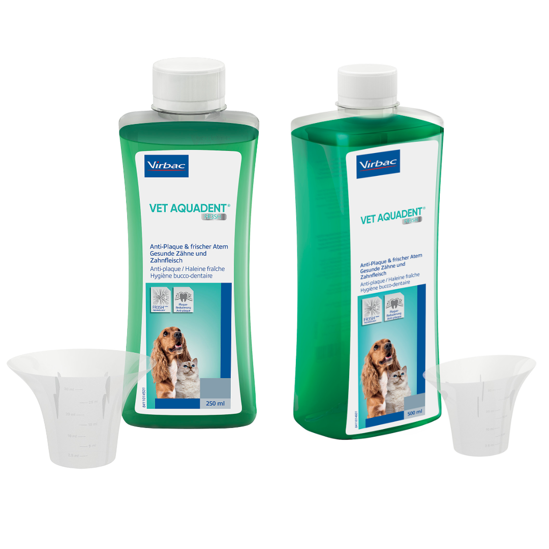 Virbac Vet Aquadent Anti Plaque Solution Various Sizes