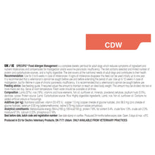Load image into Gallery viewer, Dechra SPECIFIC CDW Food Allergen Management Wet Dog Food 6 x 300g
