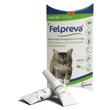 Load image into Gallery viewer, Felpreva (Emodepside, Praziquantel, Tigolaner) Spot On Solution For Cats - 1 Tube

