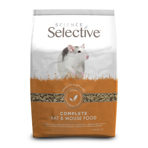 Supreme Science Selective Nutritional Rat Food - All Sizes