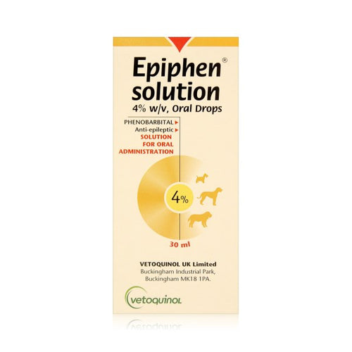 Epiphen Solution 4% w/v Oral Drops For Dogs 30ml
