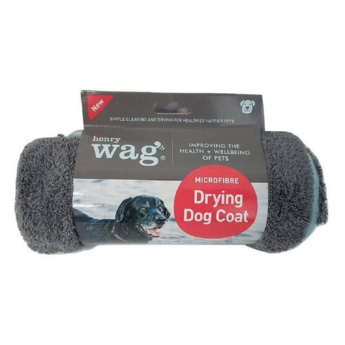 Henry Wag Drying Coat Removes Water & Dirt For Dogs - All Sizes