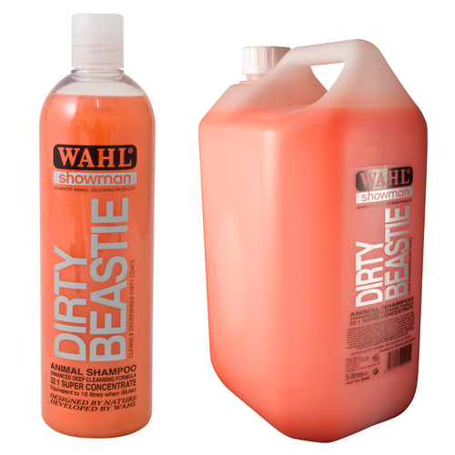 Wahl Dirty Bestie Showman Shampoo- Various Sizes