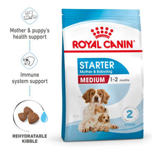Load image into Gallery viewer, Royal Canin Dry Dog Food For Medium Starter Mother &amp; Babydog - All Sizes
