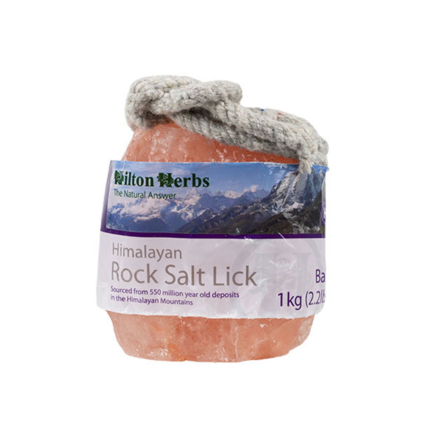 Hilton Herbs Himalayan Rock Salt Lick Baby 1KG