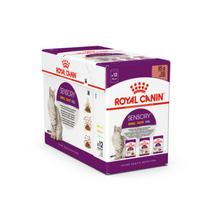 Load image into Gallery viewer, Royal Canin Wet Cat Food Pouches Sensory Designed Food 12 x 85g
