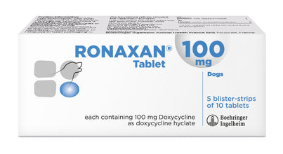 Load image into Gallery viewer, Boehringer Ingelheim Ronaxan Tablets For Dogs 50s
