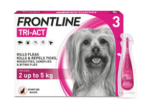 Load image into Gallery viewer, FRONTLINE Tri-Act Flea &amp; Tick Treatment for Dogs
