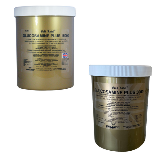 Gold Label Glucosamine Plus For Horses- Various Sizes 