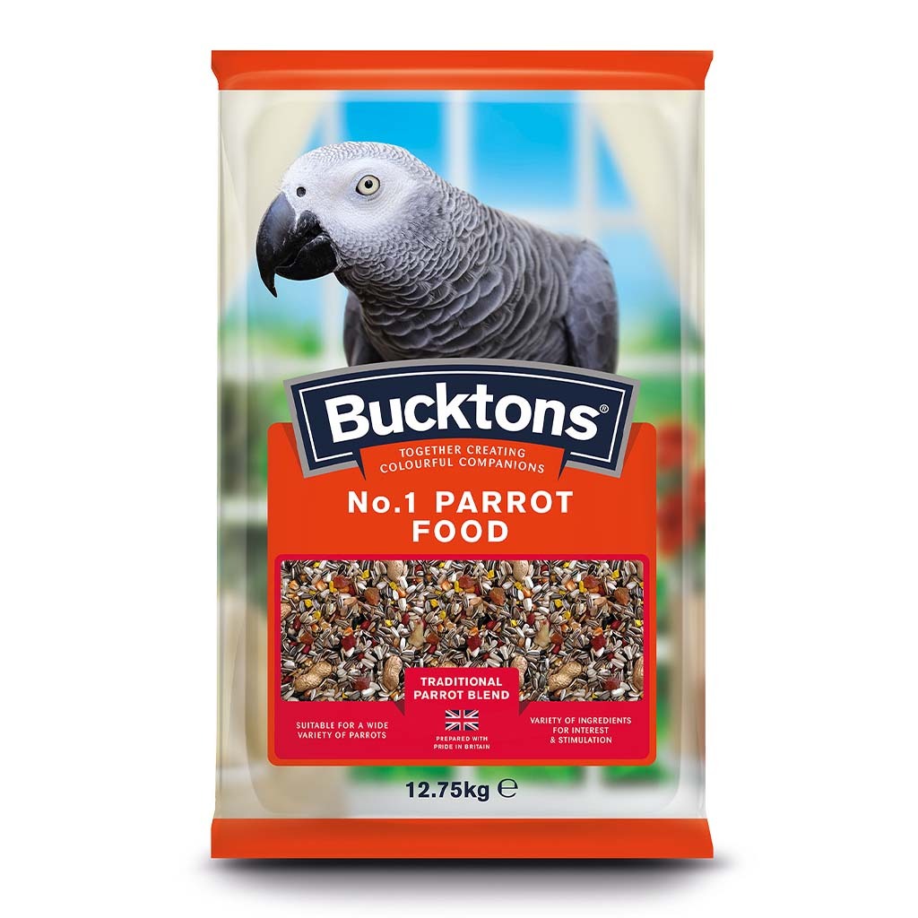 Bucktons No 1 High Quality Bird Parrot Food/Seed 12.75kg