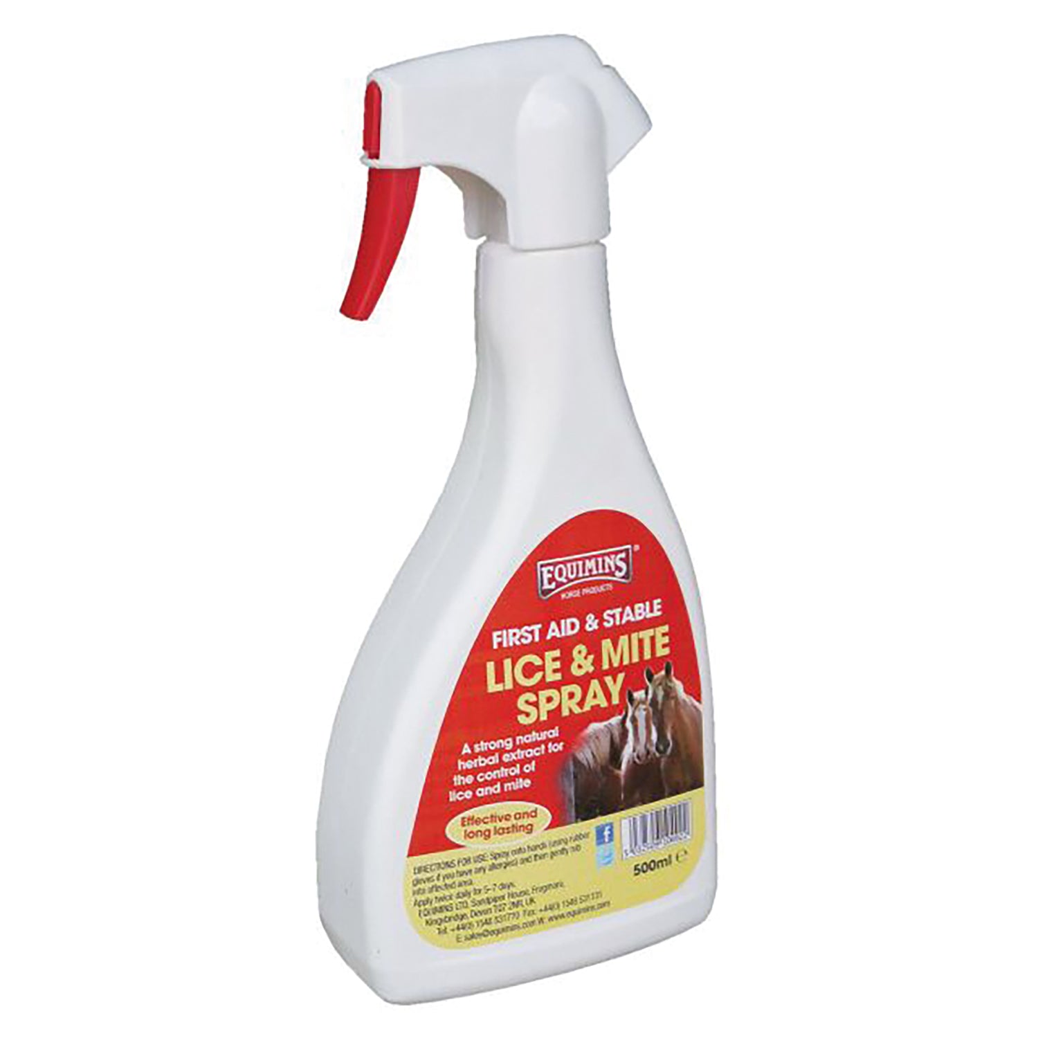 Equimins Lice And Mite Spray 500ml