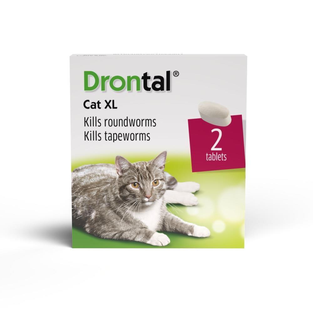Drontal Wormer Tablets for Large Cats - 6kg And Over - All Pack Sizes