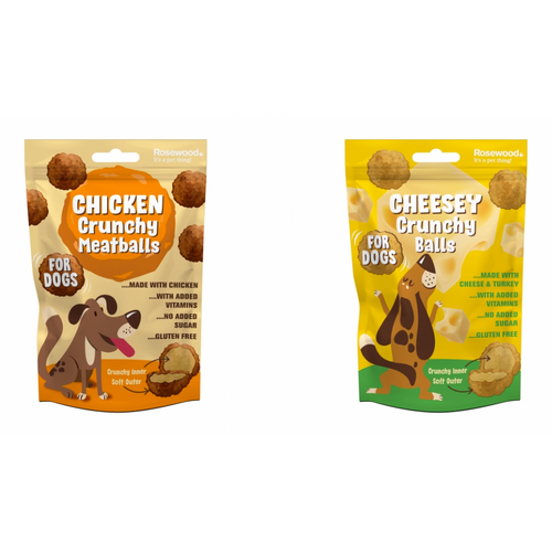 Rosewood Crunchy Meatballs Treats for Dogs 140g