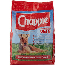 Load image into Gallery viewer, CHAPPIE Dog Complete Dry with Beef &amp; Wholegrain Cereal 3kg
