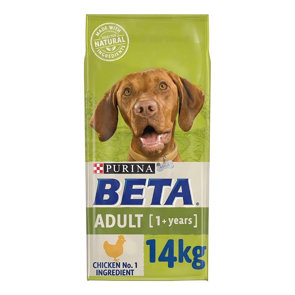 Purina BETA Adult Dry Dog Food with Chicken 14kg