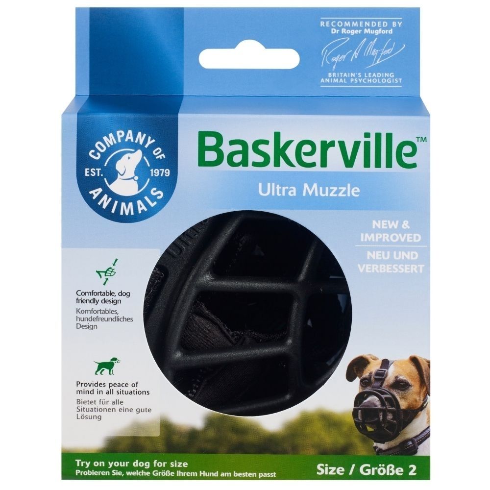 Baskerville Ultra Muzzle For Training Various Sizes