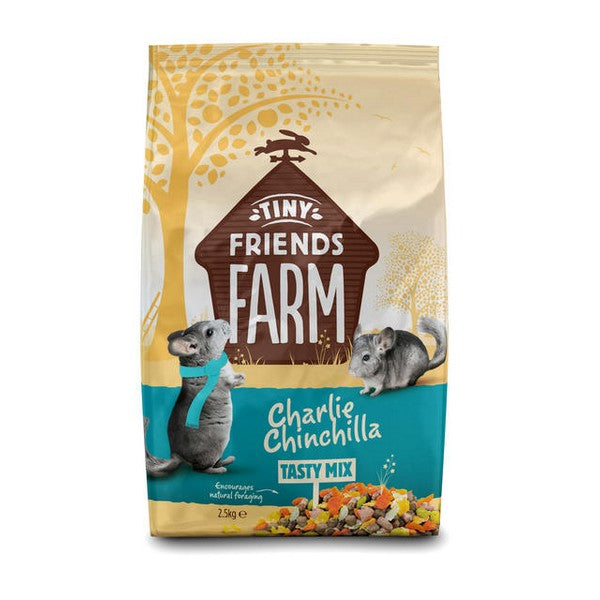 Supreme Tiny Friends Charlie Chinchilla Tasty Mix Food - All Sizes