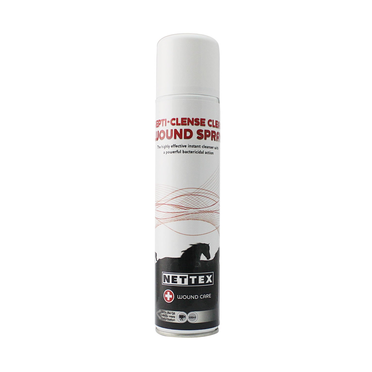 Nettex Equine Septi-Clense Clear Wound Care