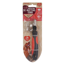 Load image into Gallery viewer, Rosewood Soft Protection Salon Grooming De-Matting Comb
