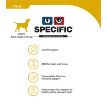 Load image into Gallery viewer, Dechra Specific CPD-M Puppy Medium Breed Dry Dog Food
