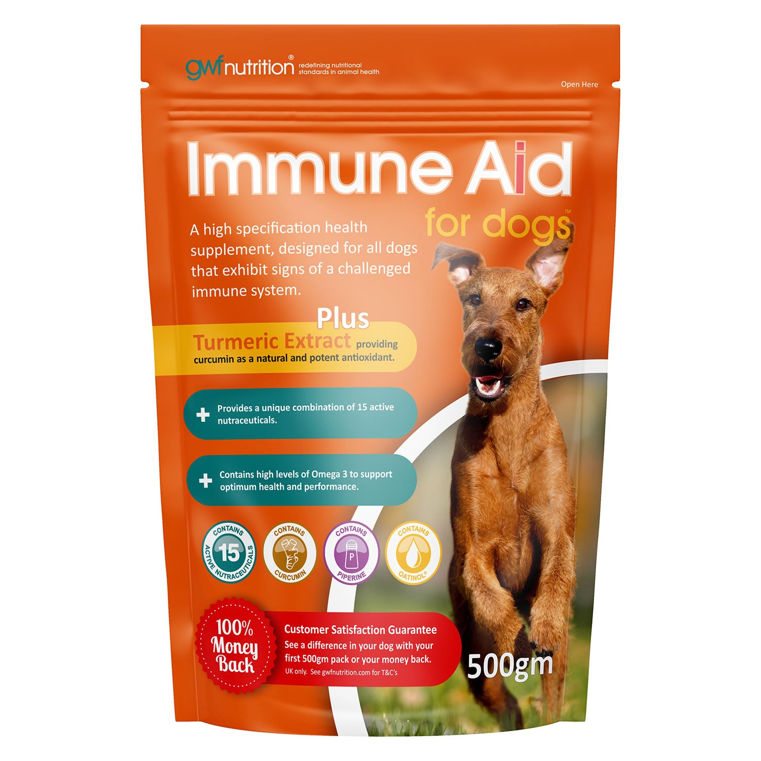 GWF Nutrition Immune Aid Gold For Dogs 500g