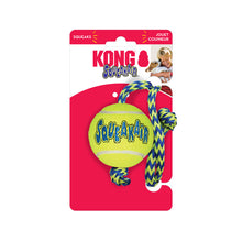 Load image into Gallery viewer, KONG Squeakair Ball With Rope Medium

