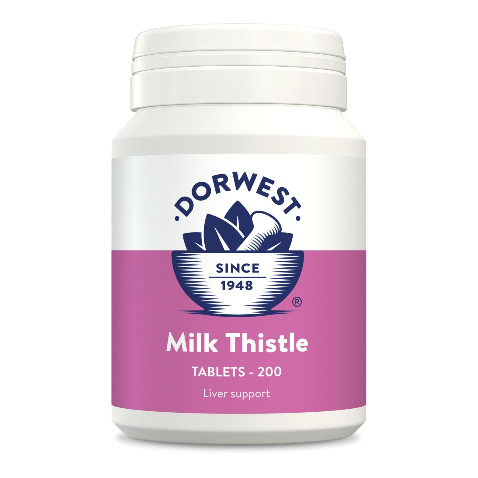 Dorwest Herbs Milk Thistle Tablets Liver Supplement