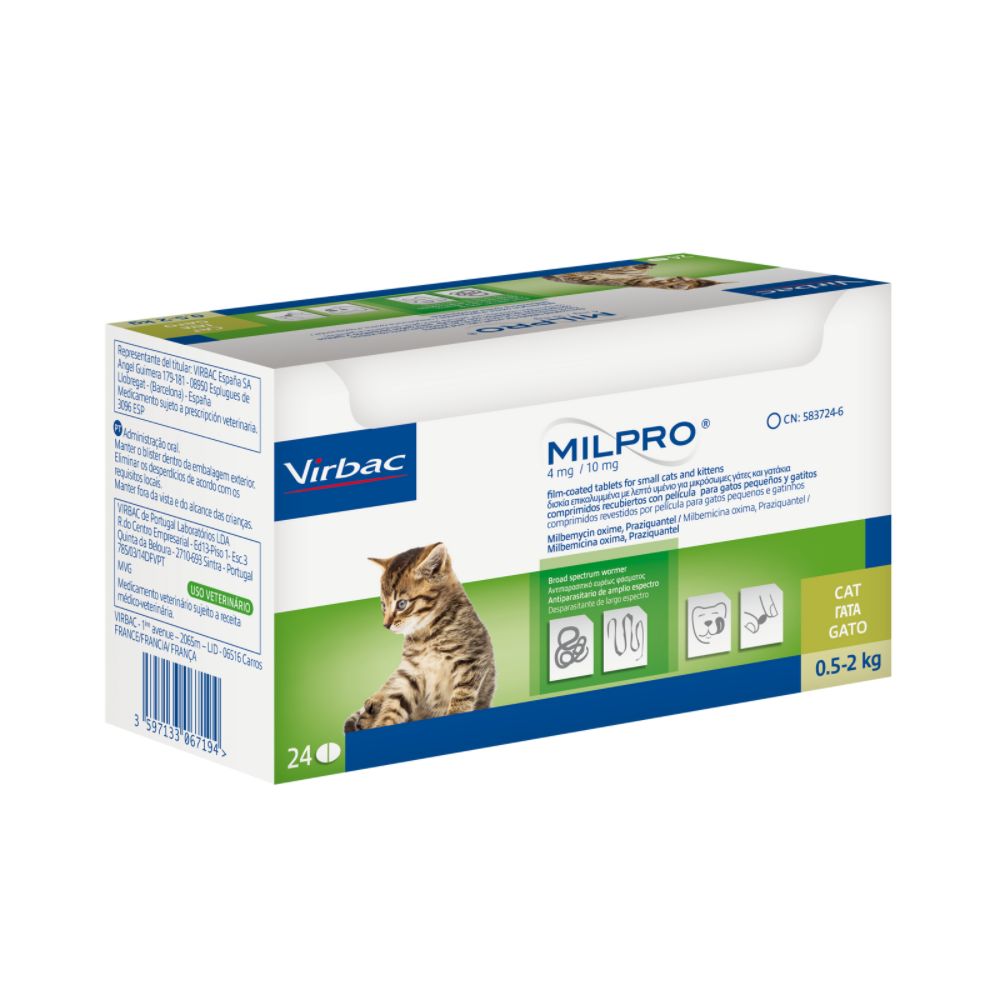 Milpro Wormer Tablet for Dogs and Cats x 1 Tablet