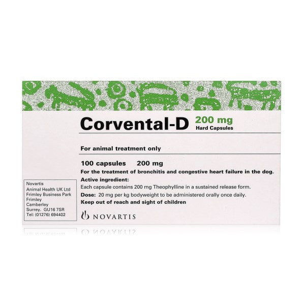 Novartis Corvental-D Capsules x 100 Capsules