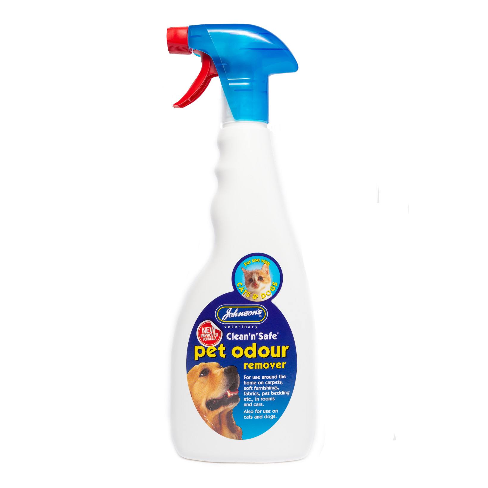 Johnson's Clean 'N' Safe Pet Odour Remover Cleaning Disinfectant 500ml