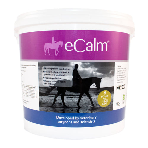 Nettex eCalm Horse Supplement For Gut, Skin & Coat - 1kg