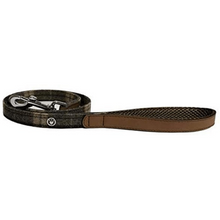 Load image into Gallery viewer, Rosewood Luxury Tweed Check Leather Dog Collar OR Lead - All Sizes
