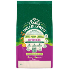 Load image into Gallery viewer, James Wellbeloved Turkey Kale &amp; Quinoa Small Breed Dog Superfood 1.5kg
