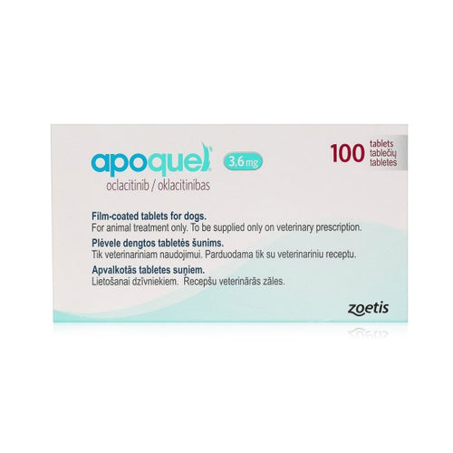 Apoquel (Oclacitnib) Film-Coated Tablets for Dogs - 100 Tablets