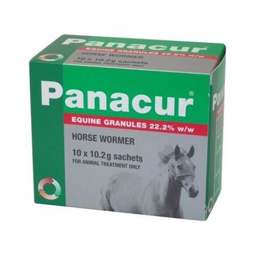 Panacur Horse Equine Worming Granules 22% 10x10g Sachets