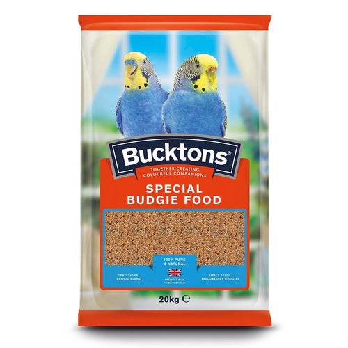 Bucktons Special Budgie Bird Food Seed 20kg