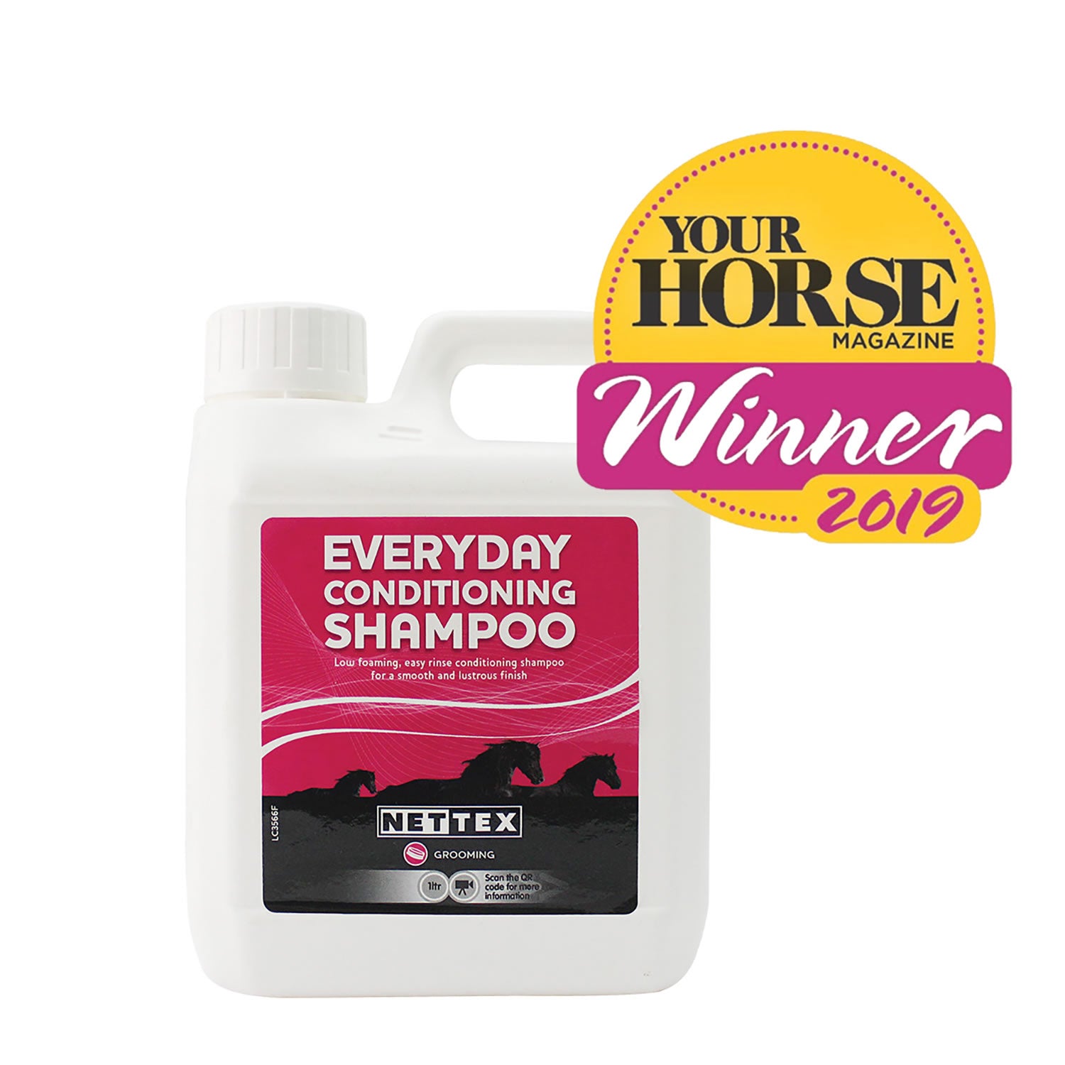 Nettex Equine Horse Grooming Everyday Conditioning Shampoo 1 Litre