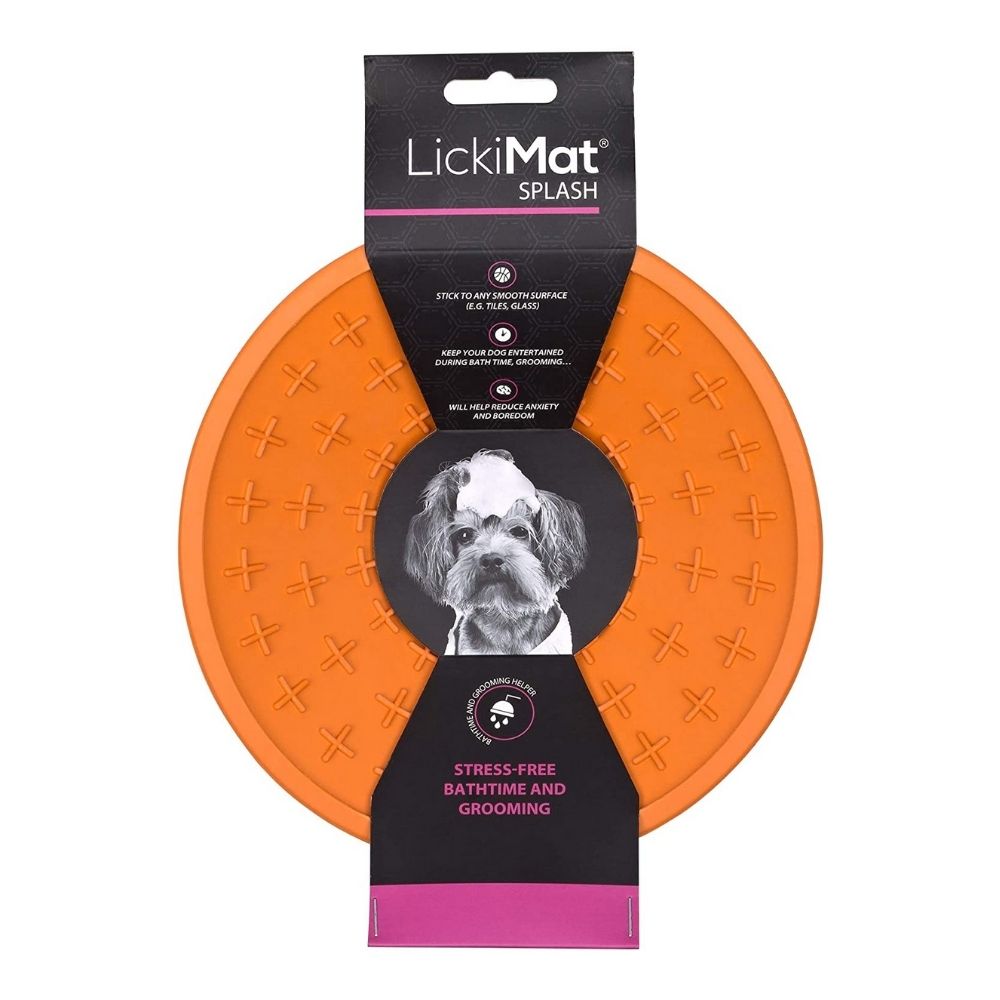 Lickimat Dog Feeding Treat Toy Wobble Or Splash Dog Bowl (All Colours Available)