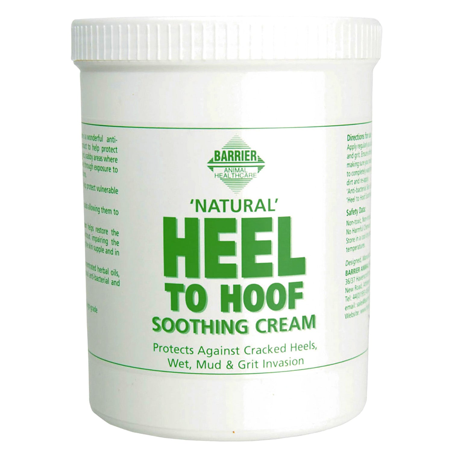 Barrier Heel To Hoof Soothing Cream- Various Sizes 