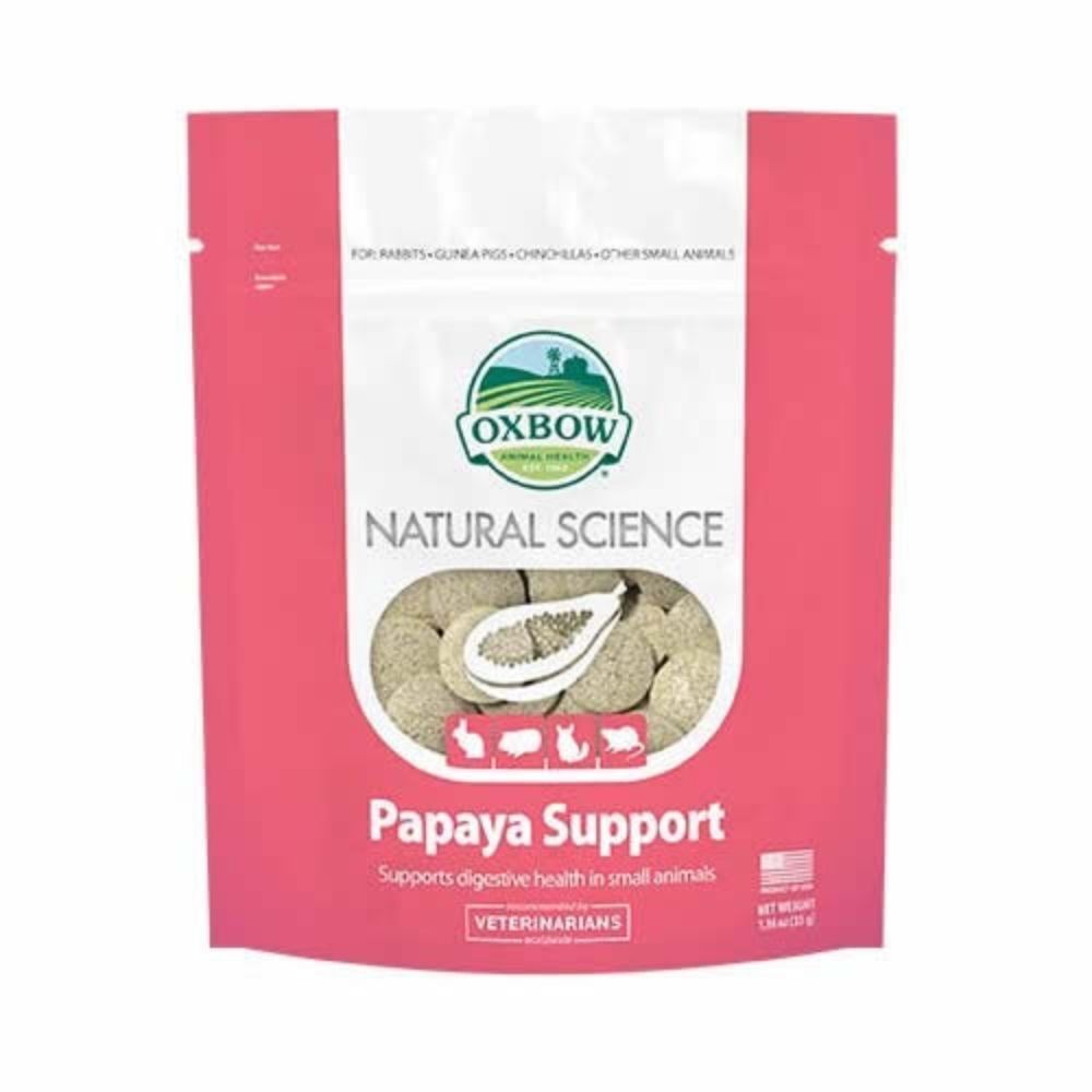 Oxbow Natural Science Papaya Digestion Support Supplement For Small Animals