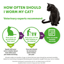 Load image into Gallery viewer, Dronspot Spot On Wormer for Small, Medium &amp; Large Cats - 1 Or 2 Pipettes
