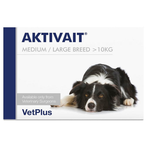 Aktivait Tablets for Medium/Large Dogs - 60 Pack
