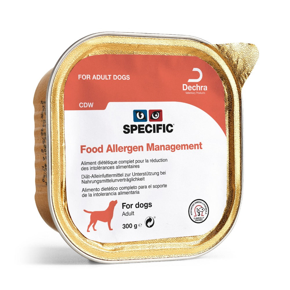 Dechra SPECIFIC™ Food Allergen Management Wet Dog Food 6 x 300g