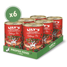 Load image into Gallery viewer, Lily&#39;s Kitchen Cottage Pie Wet Dog Food - All Options
