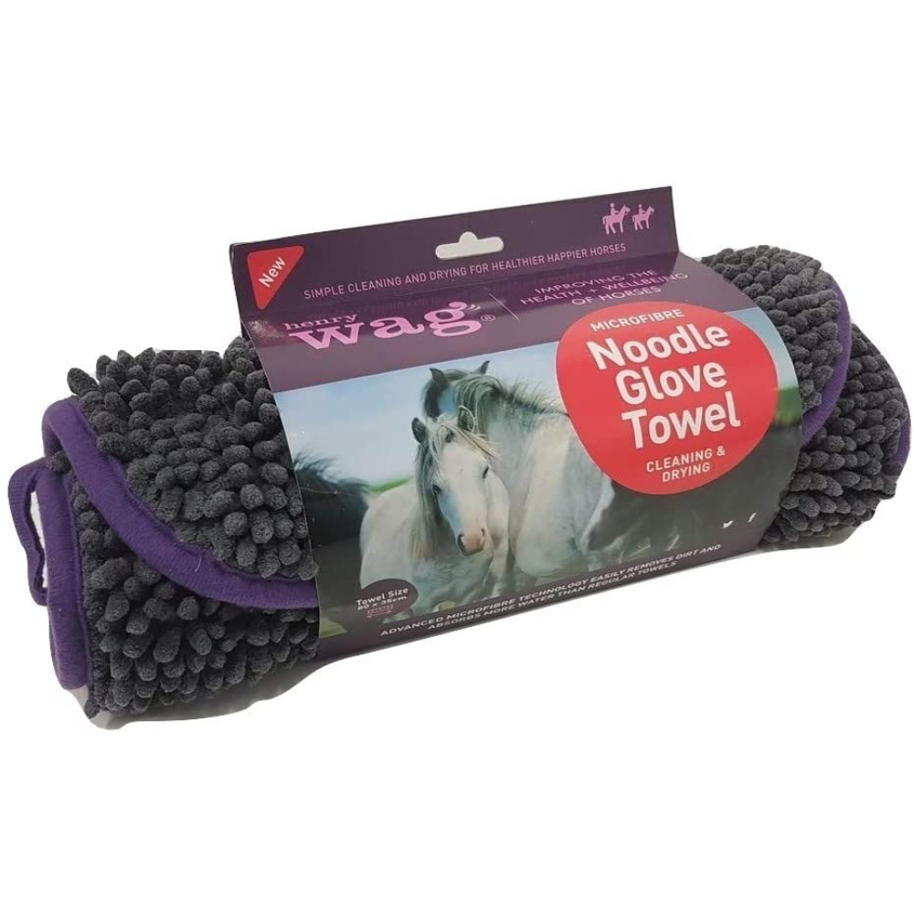 Henry Wag Equine Horse Grooming Towel Cleaning Glove Accessories